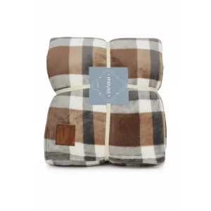 پتوی مسافرتی مایسا مدل چهارخانه