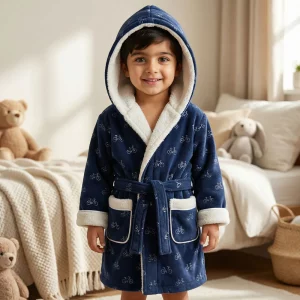 حوله تن‌پوش کودکانه BMA با داخل کرکی سوپرسافت