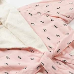 حوله تن‌پوش کودکانه BMA با رنگ صورتی