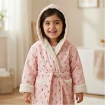 حوله تن‌پوش کودکانه BMA با طرح پنگوئن و داخل کرکی سوپرسافت - سایز 6 - تصویر 2