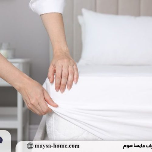 ملحفه مناسب سایز تخت
